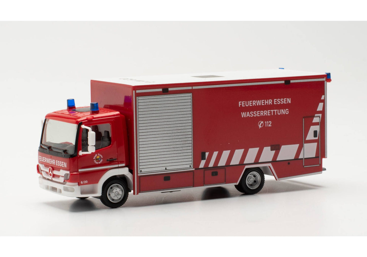 Herpa Model Part # 326-96553 Mercedes-Benz Atego Fire Truck - Assembled