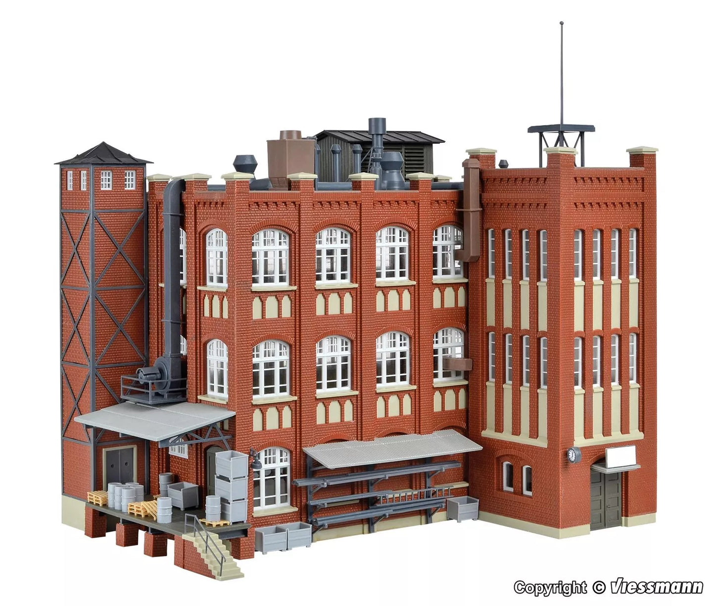 Kibri 39814 Factory Building Kit (HO Scale)