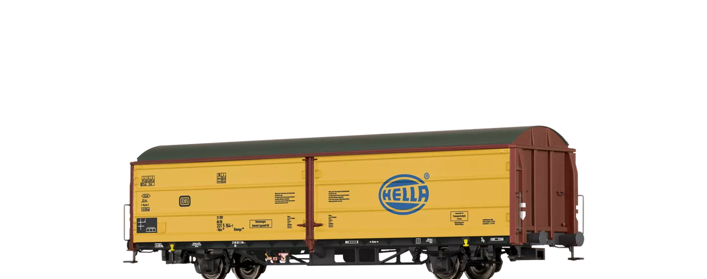 Brawa Article #48991 - Freight Wagon Hella Klmmgs 299 DB Epoch III