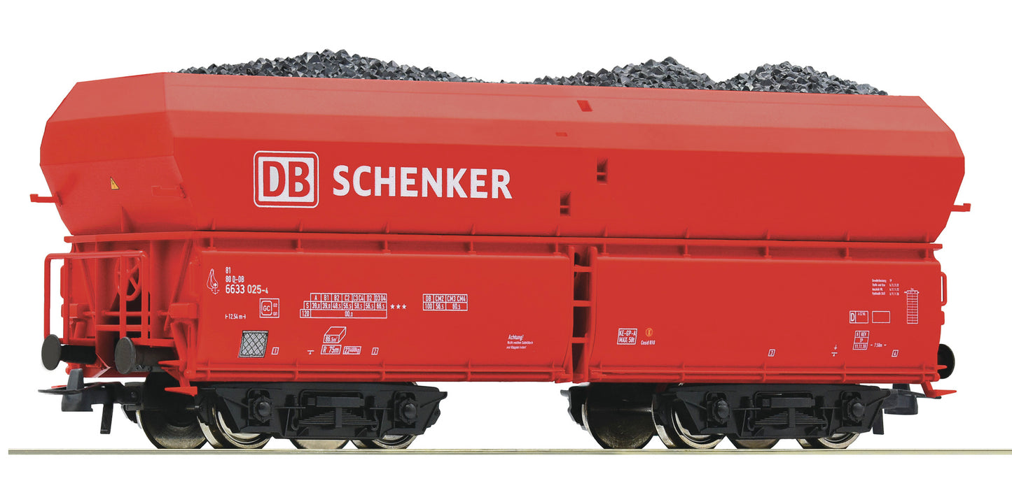 ROCO 56339 H0 Gauge DB AG Schenker Self Unloading Hopper Wagon,