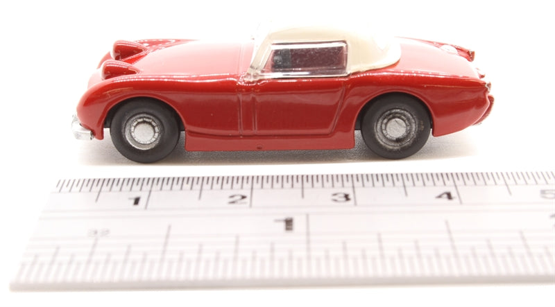 Oxford Diecast 76AHF001 Austin Healey Frogeye Sprite Cherry Red