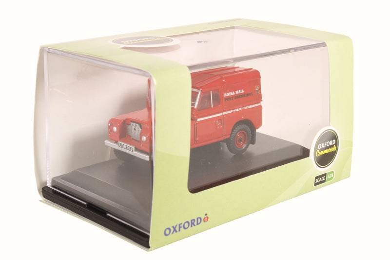 Oxford Diecast 76LR2AS001 Land Rover Series IIA SWB Hard Top Royal Mail (PO Recovery)