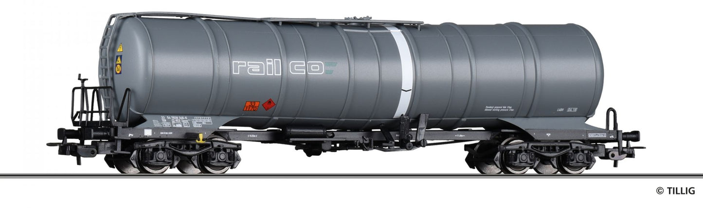 Tillig 77029 H0 Gauge Tank car Zacns of the RAILCO epoch VI