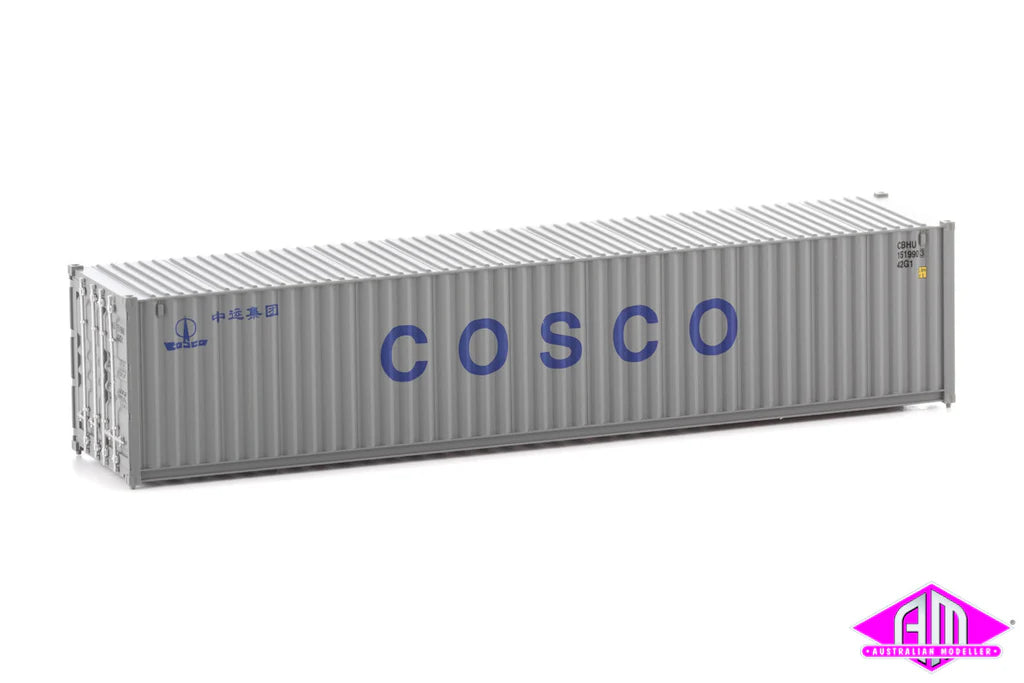 COSCO 40ft Container (H0 Gauge) 1:87 Scale