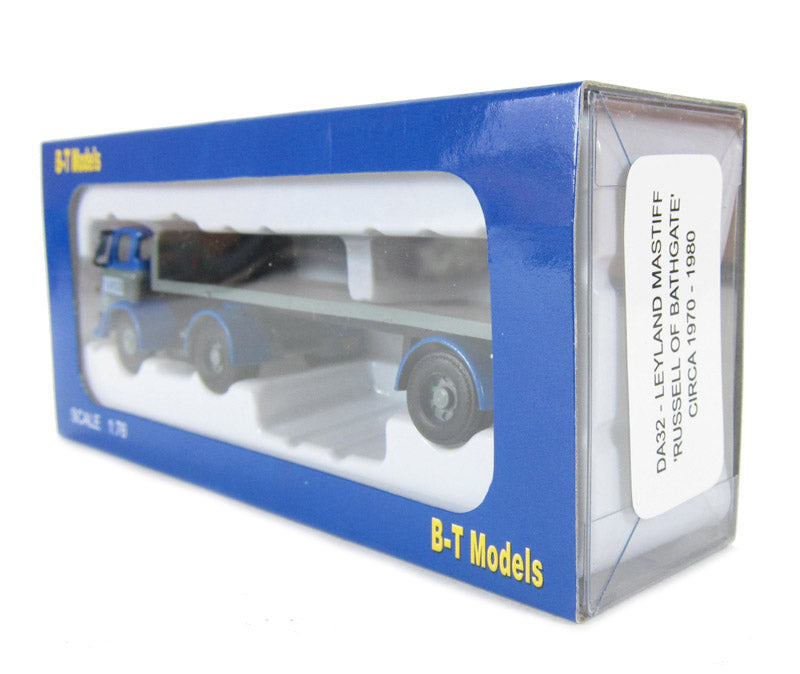 Base Toys DA32 Leyland Mastiff Artic Flatbed "Russell of Bathgate" OO Gauge (1:76 Scale)