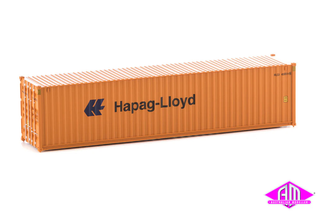 HAPAG-LLOYD 40ft Container (H0 Gauge) 1:87 Scale