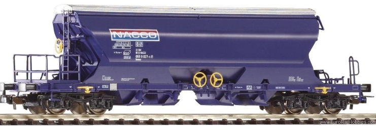 PIKO 54631 4-Bay Covered Hopper Nacco DB V - Classic Line (Piko Expert)