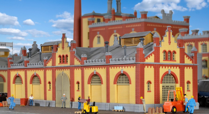 KIBRI 39217 H0 Storage hall brewery Feldschlosschen