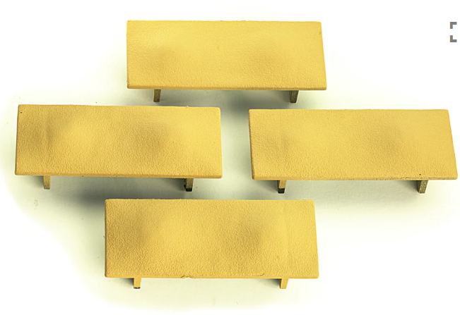 Dapol 4A-000-010 OO Gauge Sand Loads For 10ft Wheelbase wagons (pack of 4)