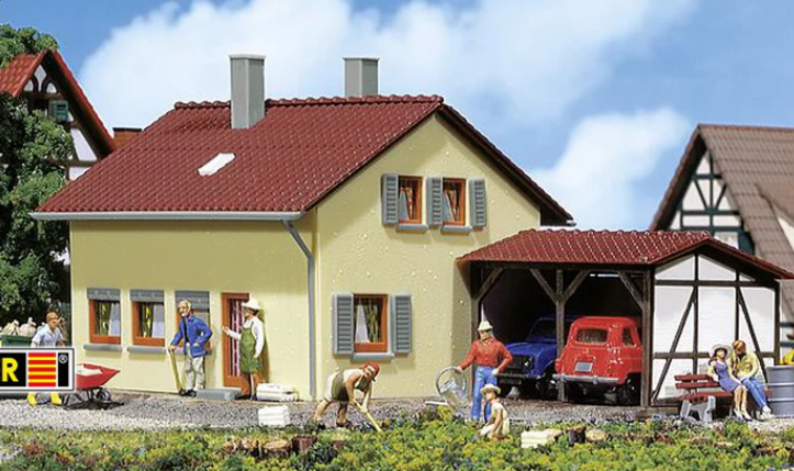 Faller 131503 - Colonist house with culture