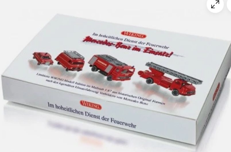 Wiking Set "Feuerwehr" #099088 - 1:87