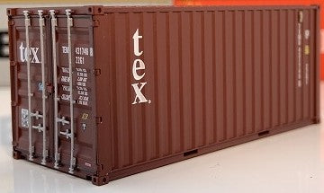 TEX 20ft Container (H0 Gauge) 1:87 Scale