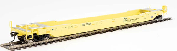 Walthers Proto #109038 HO Scale Gunderson Rebuilt All-Purpose 53ft Well Car #70175 Yellow Livery