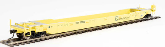 Walthers Proto #109038 HO Scale Gunderson Rebuilt All-Purpose 53ft Well Car #70175 Yellow Livery