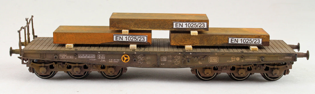 Ladegüter Bauer Part #H01034 HO Gauge Iron Slabs 3 pieces.
