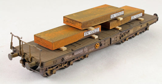 Ladegüter Bauer Part #H01034 HO Gauge Iron Slabs 3 pieces.