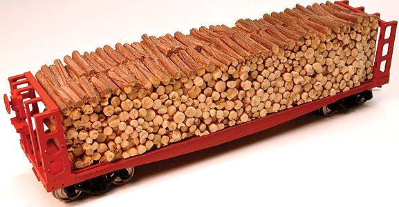 Walthers Part #214-7262 Cast Resin Freight Car Load - Pulpwood for Atlas Cars (sold separately)