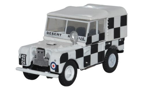 Oxford Diecast 1/76 Land Rover Series I 80 RAF Tripoli Desert Rescue Team 76LAN180009 OO Gauge