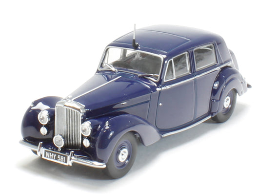 Oxford Diecast 43BN6001 Bentley MK VI in Dark Blue. O Gauge (1:43 Scale)