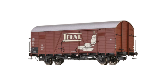 BRAWA Article #48740 HO Scale Covered Freight Wagon Glr 22 "Tefal" DB, Epoch III