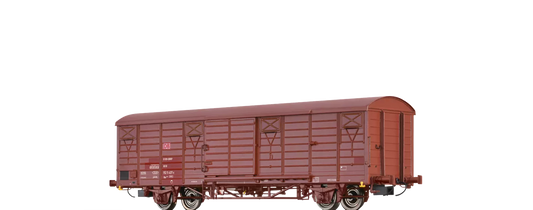 BRAWA Article #49908 HO Scale Covered Freight Car Gbs 258 DB AG