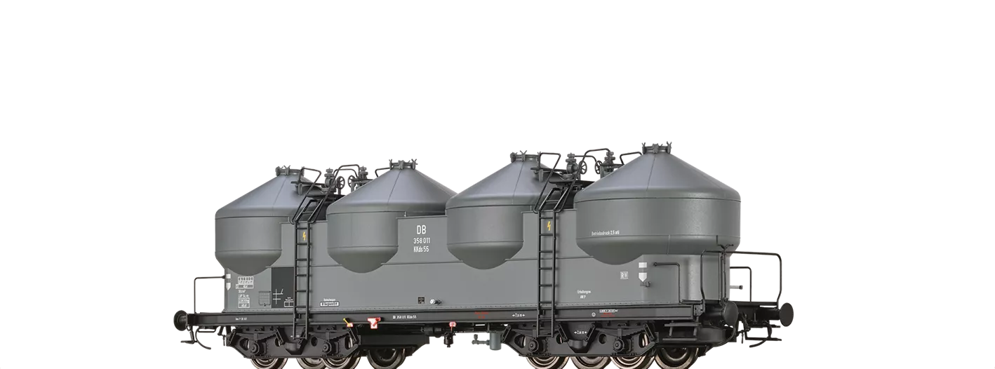 BRAWA Article #50310 HO Scale Special Freight Wagon KKds 55 DB