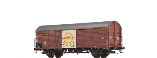 BRAWA Article #50465 Gauge HO Scale Boxcar Glt 23 "Opel" of the DB, epoch III