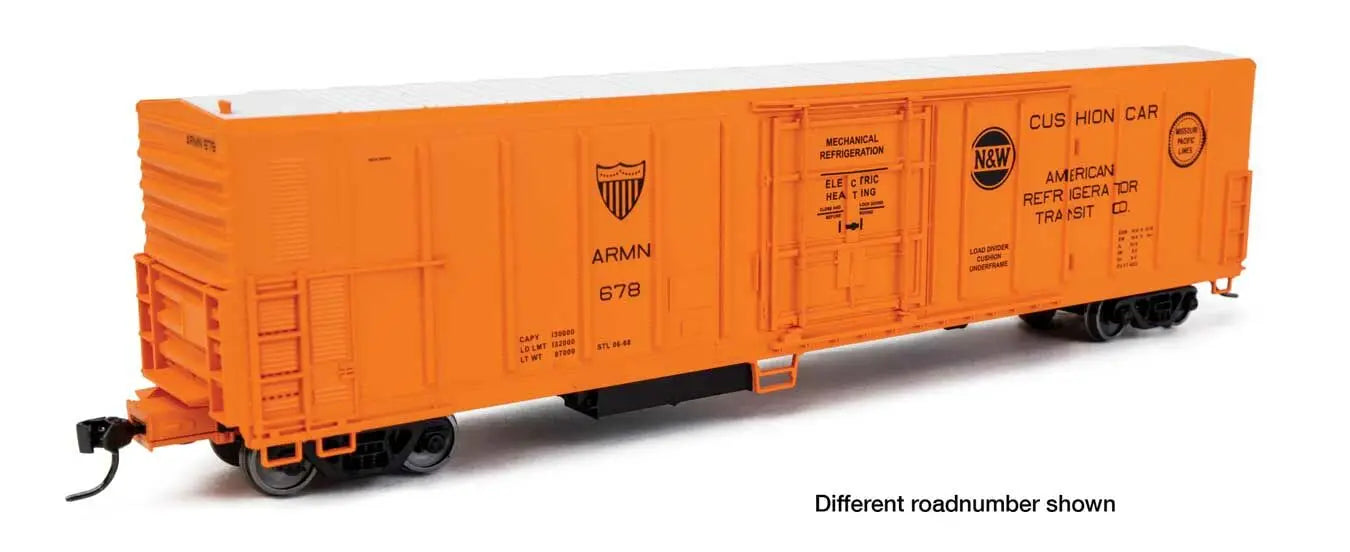 Walther's Part # 910-3971 H0 Gauge 57' Mechanical Reefer - Ready to Run - American Refrigerator Transit (TM) ARMN #622