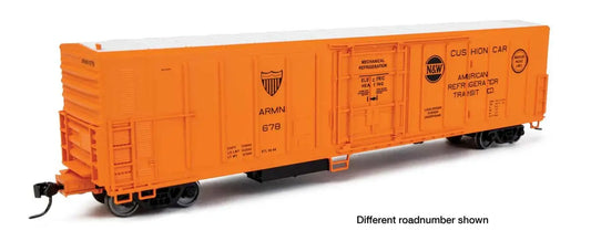 Walther's Part # 910-3971 H0 Gauge 57' Mechanical Reefer - Ready to Run - American Refrigerator Transit (TM) ARMN #622