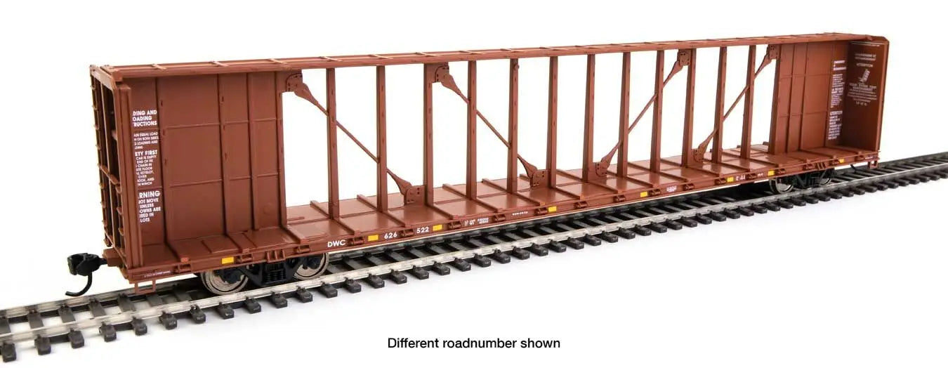 Walthers 72' Centerbeam Flatcar w/Standard Beam - Ready to Run -- Duluth, Winnipeg & Pacific #626675