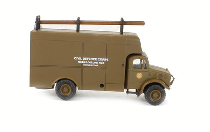 Oxford Diecast 76BD019 Bedford OY Van Civil Defence OO Gauge (Scale 01:76)