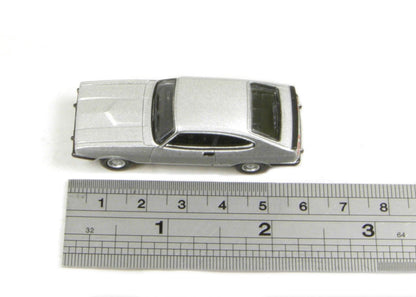 Oxford Diecast 76CAP001 Ford Capri Mk3 Strato Silver - Bodie (of "The Professionals"). 00 Gauge (1:76)