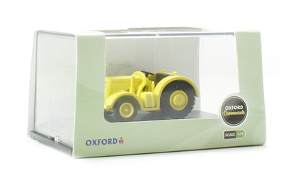 Oxford Diecast 76DBT004 David Brown Tractor in Yellow. 00 Gauge (1:76)