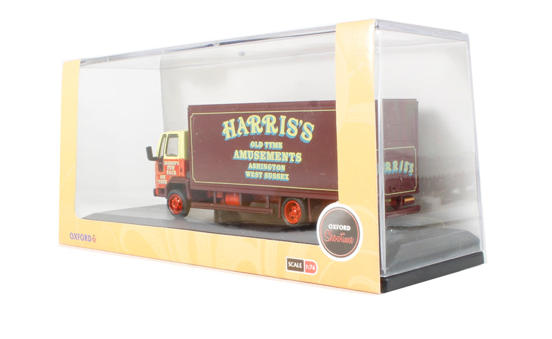 Oxford Diecast 76FCG003 Ford Cargo Box Van Harris. 00 Gauge (1:76)