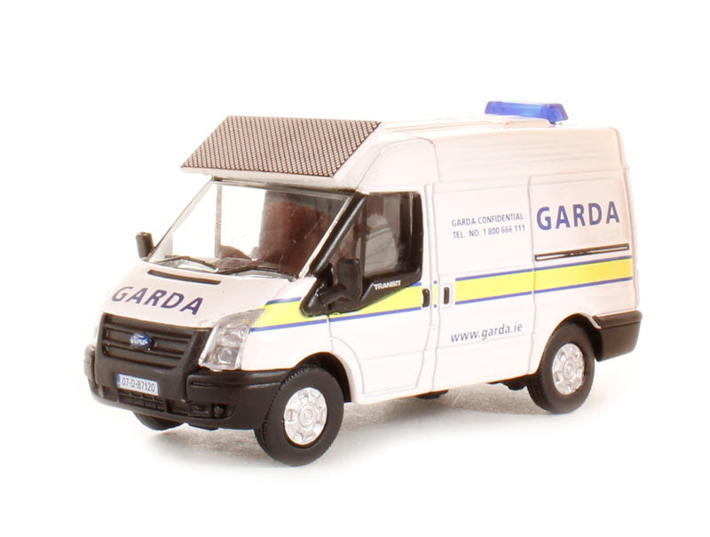 Oxford Diecast 76FT007 Ford Transit SWB Med "Garda" OO Gauge (1:76 Scale)