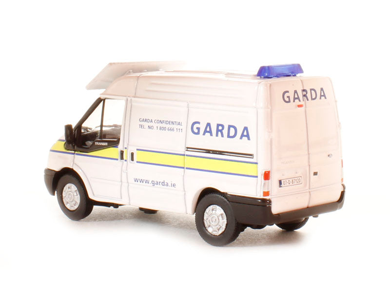 Oxford Diecast 76FT007 Ford Transit SWB Med "Garda" OO Gauge (1:76 Scale)