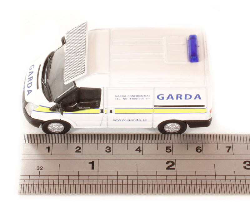 Oxford Diecast 76FT007 Ford Transit SWB Med "Garda" OO Gauge (1:76 Scale)