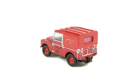 Oxford Diecast 76LAN188004 Land Rover Series 1 109" hard top in "Royal Mail" livery