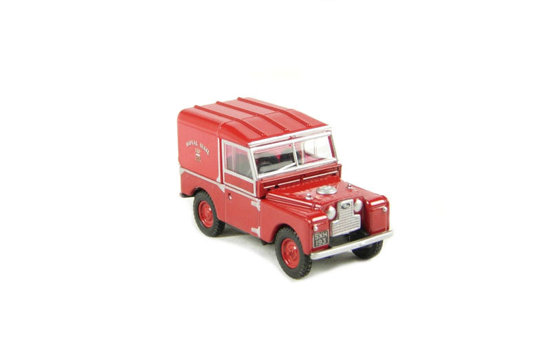 Oxford Diecast 76LAN188004 Land Rover Series 1 109" hard top in "Royal Mail" livery