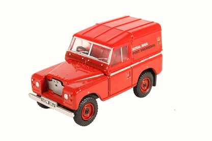Oxford Diecast 76LR2AS001 Land Rover Series IIA SWB Hard Top Royal Mail (PO Recovery)