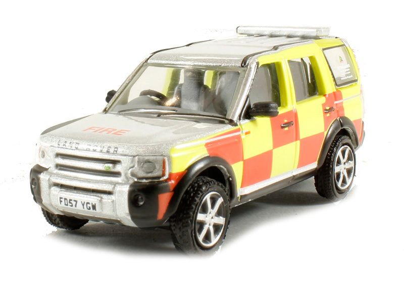 Oxford Diecast 76LRD005 Land Rover Discovery Mk3 Nottinghamshire Fire & Rescue OO Gauge (1:76 Scale)