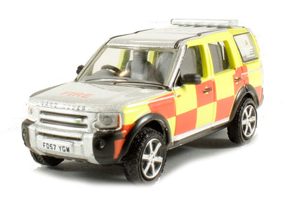 Oxford Diecast 76LRD005 Land Rover Discovery Mk3 Nottinghamshire Fire & Rescue OO Gauge (1:76 Scale)