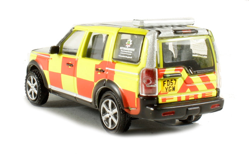 Oxford Diecast 76LRD005 Land Rover Discovery Mk3 Nottinghamshire Fire & Rescue OO Gauge (1:76 Scale)