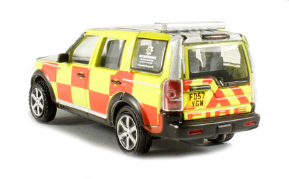 Oxford Diecast 76LRD005 Land Rover Discovery Mk3 Nottinghamshire Fire & Rescue OO Gauge (1:76 Scale)
