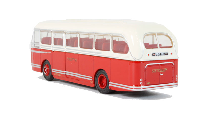 Oxford Diecast 76LRT007 Leyland Royal Tiger Coach North Western (1:76 Scale)