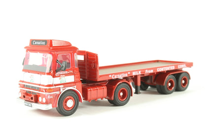 Oxford Diecast 76LV002 ERF LV Flatbed Semi Trailer 00 Gauge (1:76 Scale)
