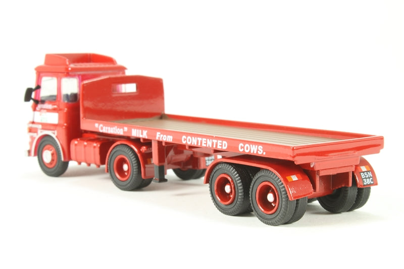 Oxford Diecast 76LV002 ERF LV Flatbed Semi Trailer 00 Gauge (1:76 Scale)