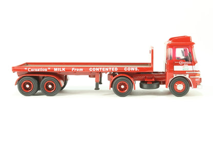 Oxford Diecast 76LV002 ERF LV Flatbed Semi Trailer 00 Gauge (1:76 Scale)