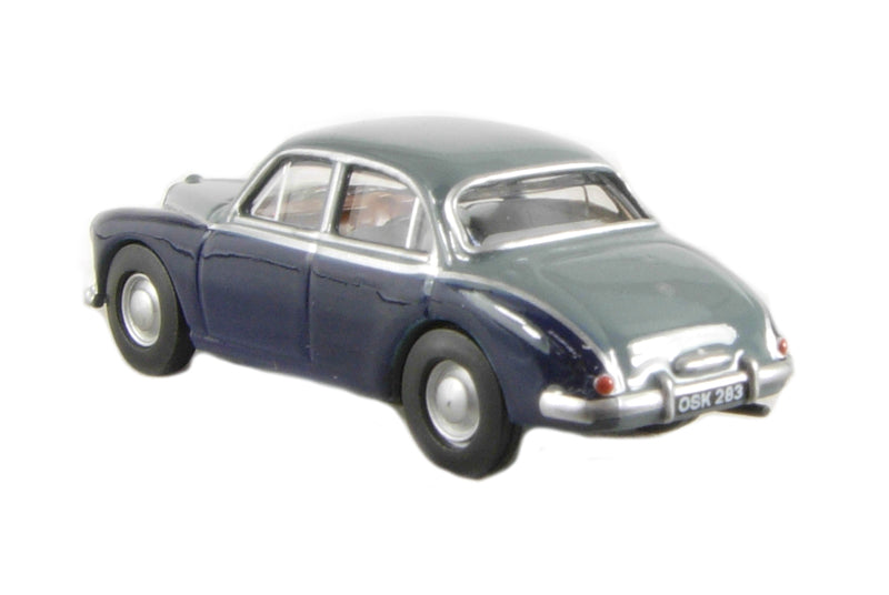 Oxford Diecast 76MGZ002 MGZB Steel Blue / Mineral Blue. OO Gauge (1:76 Scale)