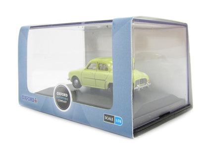 Oxford Diecast 76RD002 Renault Dauphine Yellow OO Gauge (1:76 Scale)